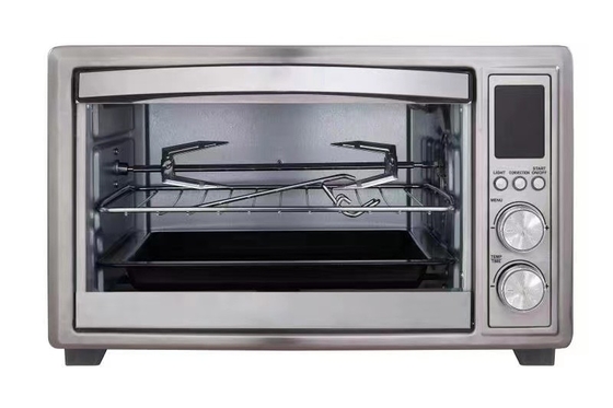 controllo di 1600W 30L LED con il forno digitale interno della friggitrice dell'aria di acciaio inossidabile del canestro dell'aria e della lampada