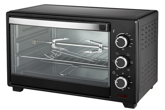 Tostapane elettrico Oven With Enamel Bake Pan della cucina 220V 1280W