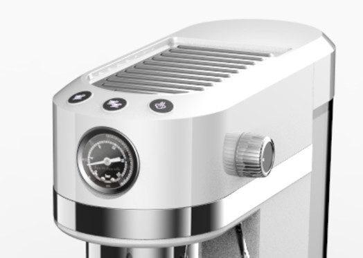 Macchina di caffè espresso di contabilità elettromagnetica 1.4L con pressione Gage Make Coffee Conveniently