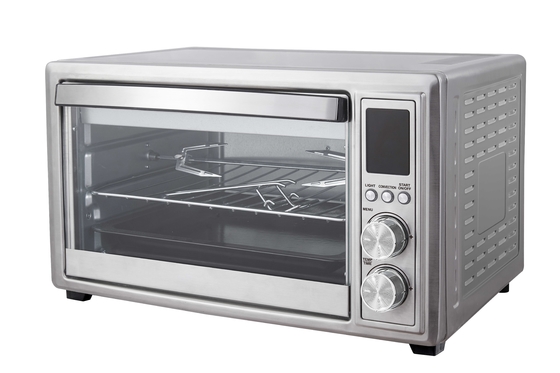 controllo di 1600W 30L LED con il forno digitale interno della friggitrice dell'aria di acciaio inossidabile del canestro dell'aria e della lampada